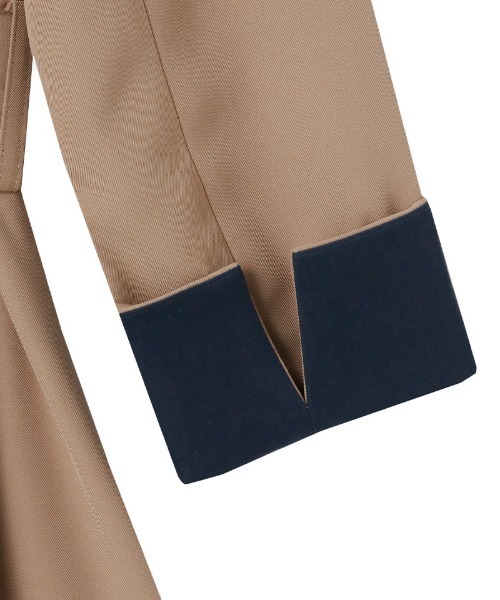 JENNE（ジェンヌ）の「オードリーフレアトレンチコート（トレンチ