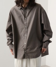 fabric oversized shirt / 布帛オーバーサイズシャツ unisex