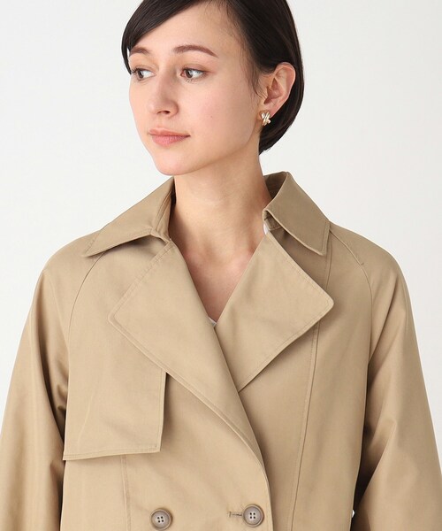 THE SHOP TK （ザ ショップ ティーケー ）の「◆ベーシックトレンチコート【手洗い可】（トレンチコート・レディース・ベージュ/グリーン系/グリーン系5・12/13）」の18枚目の写真