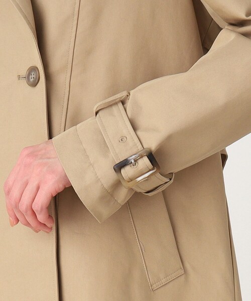 THE SHOP TK （ザ ショップ ティーケー ）の「◆ベーシックトレンチコート【手洗い可】（トレンチコート・レディース・ベージュ/グリーン系/グリーン系5・12/13）」の17枚目の写真