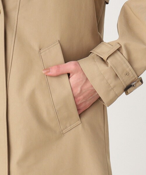 THE SHOP TK （ザ ショップ ティーケー ）の「◆ベーシックトレンチコート【手洗い可】（トレンチコート・レディース・ベージュ/グリーン系/グリーン系5・12/13）」の16枚目の写真