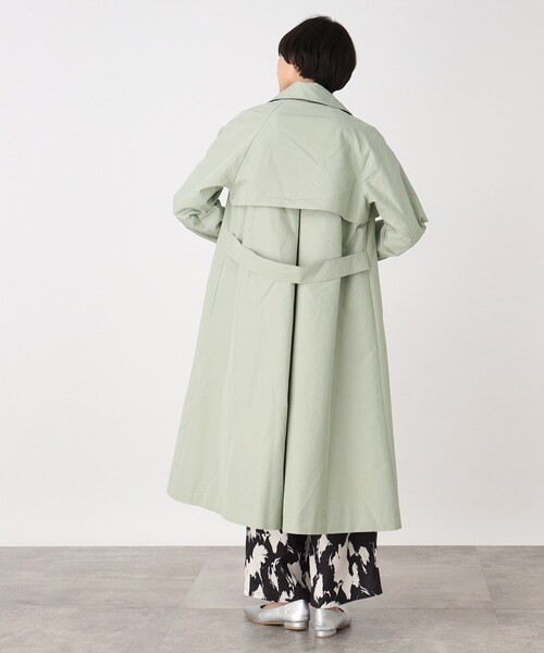 THE SHOP TK （ザ ショップ ティーケー ）の「◆ベーシックトレンチコート【手洗い可】（トレンチコート・レディース・ベージュ/グリーン系/グリーン系5・12/13）」の11枚目の写真