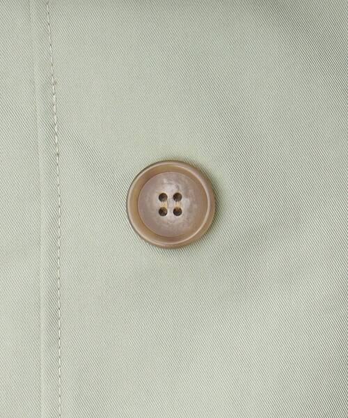 THE SHOP TK （ザ ショップ ティーケー ）の「◆ベーシックトレンチコート【手洗い可】（トレンチコート・レディース・ベージュ/グリーン系/グリーン系5・12/13）」の9枚目の写真