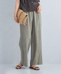 green label relaxing | ［size SHORT/TALLあり］BREEZE LINEN ブリーズリネン ワイド パンツ(その他パンツ)