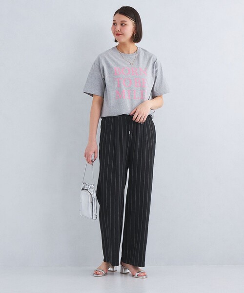 green label relaxing（グリーンレーベルリラクシング）の「［size SHORT/TALLあり］BREEZE LINEN ブリーズリネン ワイド パンツ（その他パンツ・レディース・ケリー/その他1/その他2/ブラック/その他3/ベージュ/レッド・SHORT/34/36/38/40/42/TALL/44）」の13枚目の写真