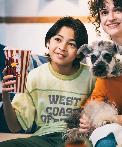 【セール】カラー杢ステッチ半袖T(Tシャツ/カットソー)|KRIFF MAYER Kid's Collection(クリフメイヤーキッズ ...