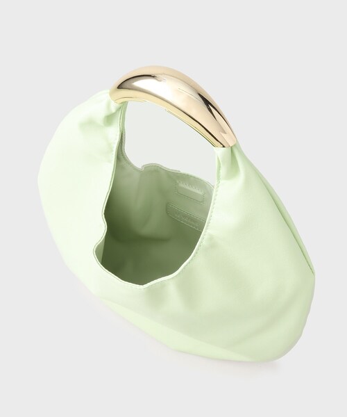 GALLEST（ギャレスト）の「【LE VERNIS】ラウンドフォルムミニバッグ（ハンドバッグ・レディース・グリーン系/オフホワイト/ブラック・00）」の11枚目の写真