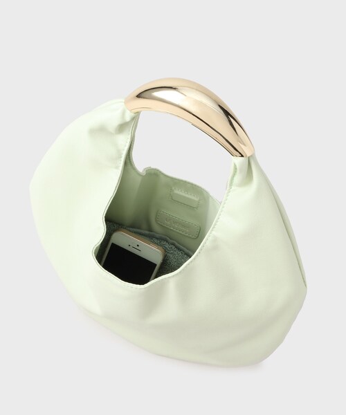 GALLEST（ギャレスト）の「【LE VERNIS】ラウンドフォルムミニバッグ（ハンドバッグ・レディース・グリーン系/オフホワイト/ブラック・00）」の12枚目の写真