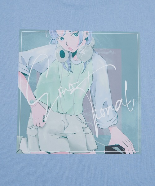 improves(インプローブス)の「デジタルプリント 半袖&長袖 アンサンブル Tシャツ(Tシャツ/カットソー・メンズ・ブルー/ブラック/ホワイト・MEDIUM/LARGE)」の16枚目の写真