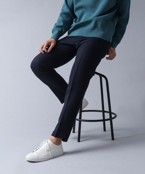 NOLLEY'S goodman（ノーリーズグッドマン）の「【ACTIVE SECT】《限定展開 / 速乾 / ストレッチ / イージーケア》ウールライク イージーパンツ（その他パンツ・メンズ・ダークネイビー/ベージュ/ブラック・S/M/L/XL）」の16枚目の写真