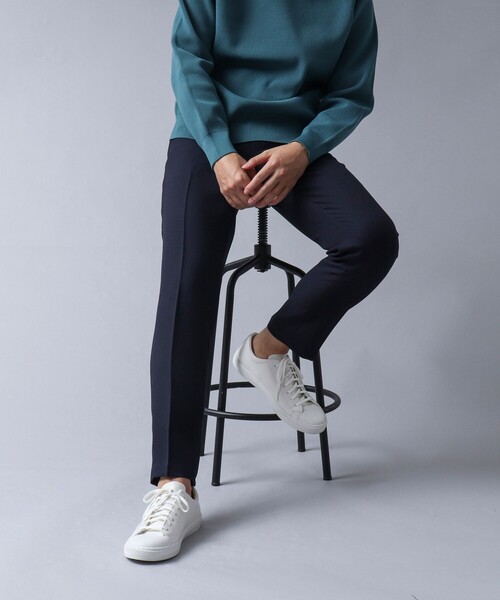 NOLLEY'S goodman（ノーリーズグッドマン）の「【ACTIVE SECT】《限定展開 / 速乾 / ストレッチ / イージーケア》ウールライク イージーパンツ（その他パンツ・メンズ・ダークネイビー/ベージュ/ブラック・S/M/L/XL）」の17枚目の写真