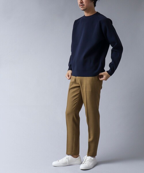 NOLLEY'S goodman（ノーリーズグッドマン）の「【ACTIVE SECT】《限定展開 / 速乾 / ストレッチ / イージーケア》ウールライク イージーパンツ（その他パンツ・メンズ・ダークネイビー/ベージュ/ブラック・S/M/L/XL）」の20枚目の写真