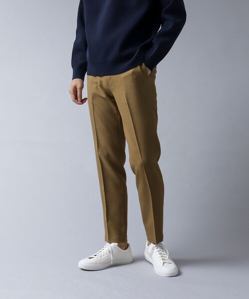 NOLLEY'S goodman（ノーリーズグッドマン）の「【ACTIVE SECT】《限定展開 / 速乾 / ストレッチ / イージーケア》ウールライク イージーパンツ（その他パンツ・メンズ・ダークネイビー/ベージュ/ブラック・S/M/L/XL）」の22枚目の写真