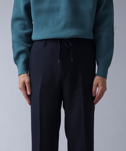 NOLLEY'S goodman（ノーリーズグッドマン）の「【ACTIVE SECT】《限定展開 / 速乾 / ストレッチ / イージーケア》ウールライク イージーパンツ（その他パンツ・メンズ・ダークネイビー/ベージュ/ブラック・S/M/L/XL）」の5枚目の写真