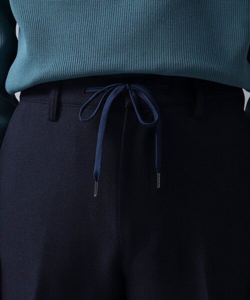 NOLLEY'S goodman（ノーリーズグッドマン）の「【ACTIVE SECT】《限定展開 / 速乾 / ストレッチ / イージーケア》ウールライク イージーパンツ（その他パンツ・メンズ・ダークネイビー/ベージュ/ブラック・S/M/L/XL）」の6枚目の写真