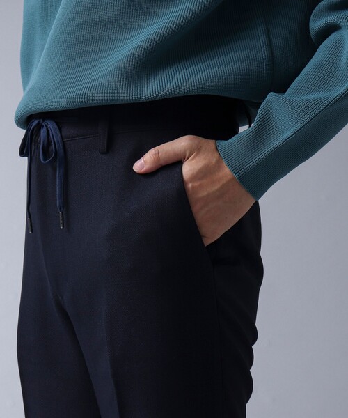 NOLLEY'S goodman（ノーリーズグッドマン）の「【ACTIVE SECT】《限定展開 / 速乾 / ストレッチ / イージーケア》ウールライク イージーパンツ（その他パンツ・メンズ・ダークネイビー/ベージュ/ブラック・S/M/L/XL）」の7枚目の写真