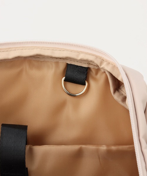 Honeys（ハニーズ）の「多機能マザーズリュック 機能性多ポケットリュック（バックパック/リュック・レディース・ブラック/ベージュ・FREE）」の19枚目の写真