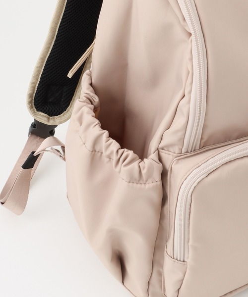 Honeys（ハニーズ）の「多機能マザーズリュック 機能性多ポケットリュック（バックパック/リュック・レディース・ブラック/ベージュ・FREE）」の20枚目の写真