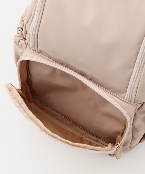 Honeys（ハニーズ）の「多機能マザーズリュック 機能性多ポケットリュック（バックパック/リュック・レディース・ブラック/ベージュ・FREE）」の22枚目の写真