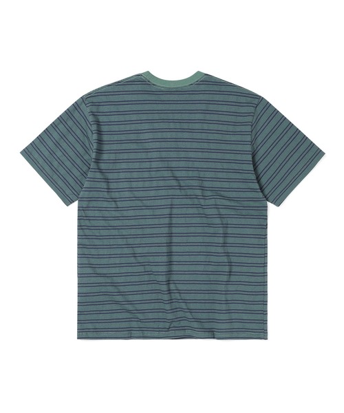 thisisneverthat（ディスイズネバーザット）の「Micro Striped Tee（Tシャツ/カットソー・メンズ・ピンク系その他/ネイビー/ブルー系その他/ブラウン・XL/S/M/L）」の9枚目の写真
