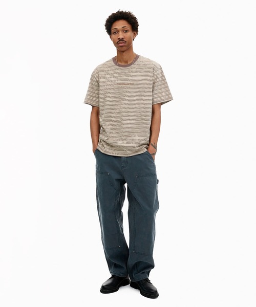 thisisneverthat（ディスイズネバーザット）の「Micro Striped Tee（Tシャツ/カットソー・メンズ・ピンク系その他/ネイビー/ブルー系その他/ブラウン・XL/S/M/L）」の7枚目の写真