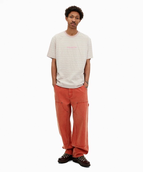 thisisneverthat（ディスイズネバーザット）の「Micro Striped Tee（Tシャツ/カットソー・メンズ・ピンク系その他/ネイビー/ブルー系その他/ブラウン・XL/S/M/L）」の16枚目の写真