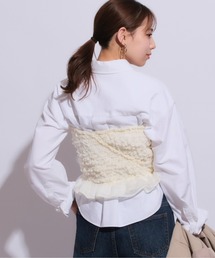 Mystrada（マイストラーダ）の「くしゅくしゅビスチェ（シャツ