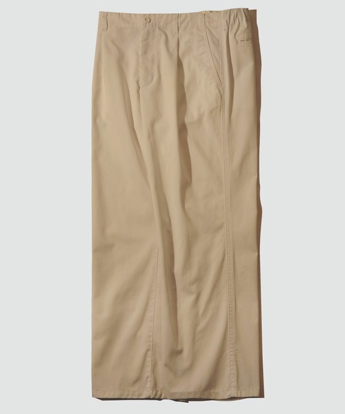 SIDEWAY STANCE(サイドウェイスタンス)の「【SIDEWAY STANCE】ワイド チノパンツ(チノパンツ・メンズ・ブラック/ベージュ/ネイビー/スミクロ/ホワイト・MEDIUM/LARGE)」の4枚目の写真