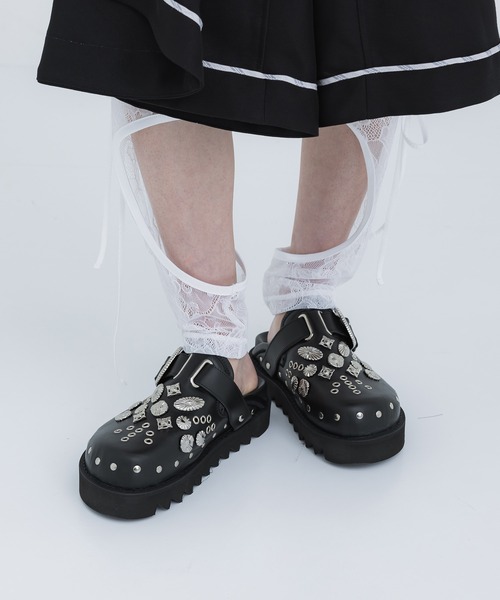 TOGA(トーガ)の「【TOGA PULLA/トーガプルラ】AJ1058/メタルサンダル(サンダル・レディース・ブラック・38/37/36)」の7枚目の写真