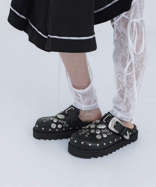 TOGA(トーガ)の「【TOGA PULLA/トーガプルラ】AJ1058/メタルサンダル(サンダル・レディース・ブラック・38/37/36)」の8枚目の写真