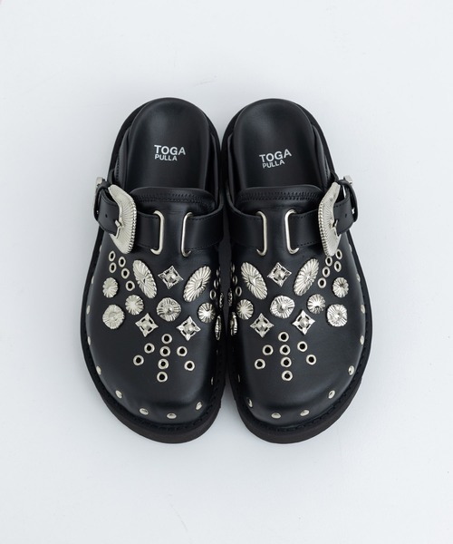 TOGA(トーガ)の「【TOGA PULLA/トーガプルラ】AJ1058/メタルサンダル(サンダル・レディース・ブラック・38/37/36)」の10枚目の写真