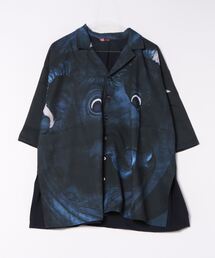 ♥新品♥【カヤ】シャツブラウス aquagarage バイカラーギャザーブラウス シャツ 春秋 長袖 M L