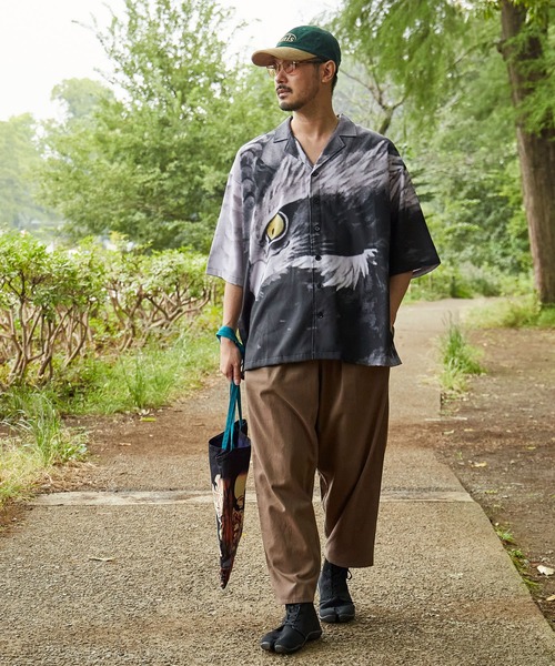 カヤ（カヤ）の「【カヤ】獣面相メンズシャツ（シャツ/ブラウス・メンズ・その他1/その他2/その他3/その他4・FREE）」の19枚目の写真