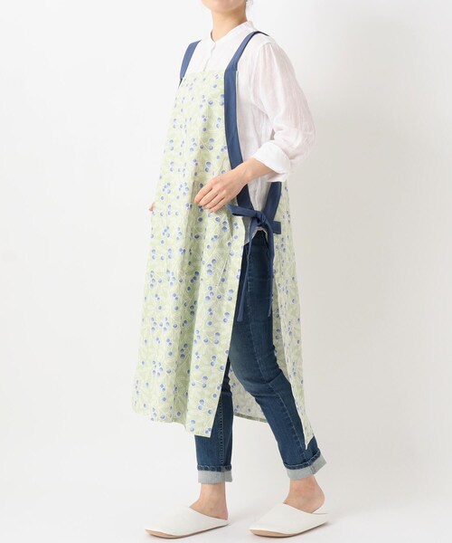 212 KITCHEN STORE（トゥワントゥキッチンストア）の「アイビーフラワーエプロン BL（エプロン・レディース・その他・00）」の12枚目の写真