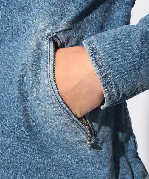 MONKEY TIME（モンキータイム）の「＜monkey time＞∴ SV S/DNM NO/CLR W/RDS/アウター（デニムジャケット・メンズ・ライトブルー/コバルトブルー・MEDIUM/X-LARGE/LARGE/SMALL）」の15枚目の写真