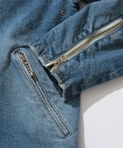 MONKEY TIME（モンキータイム）の「＜monkey time＞∴ SV S/DNM NO/CLR W/RDS/アウター（デニムジャケット・メンズ・ライトブルー/コバルトブルー・MEDIUM/X-LARGE/LARGE/SMALL）」の18枚目の写真