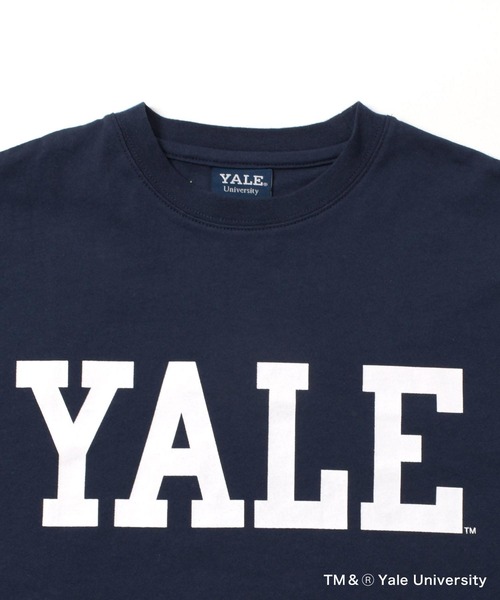 GLAZOS(グラソス)の「【大人向けサイズあり】【YALE】コットン・半袖YALEロゴTシャツ(Tシャツ/カットソー・キッズ・ネイビー/ホワイト/グレー・140cm/150cm/160cm/170cm)」の8枚目の写真