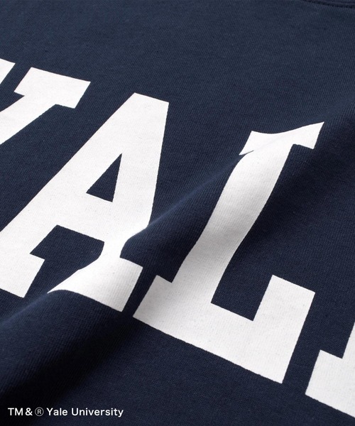 GLAZOS(グラソス)の「【大人向けサイズあり】【YALE】コットン・半袖YALEロゴTシャツ(Tシャツ/カットソー・キッズ・ネイビー/ホワイト/グレー・140cm/150cm/160cm/170cm)」の10枚目の写真