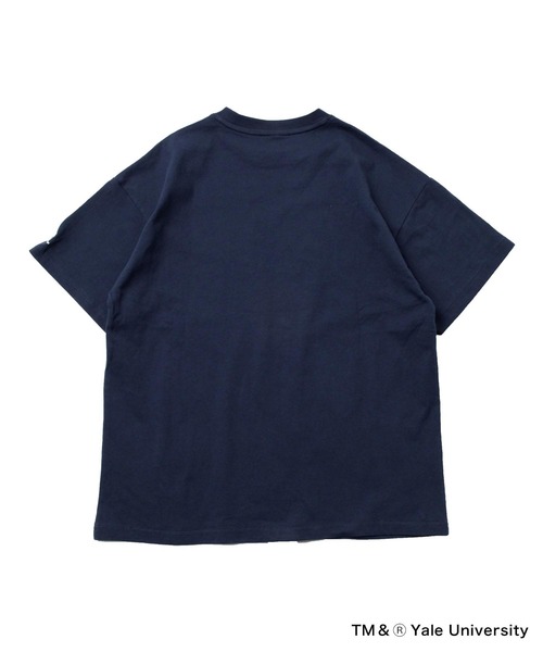GLAZOS(グラソス)の「【大人向けサイズあり】【YALE】コットン・半袖YALEロゴTシャツ(Tシャツ/カットソー・キッズ・ネイビー/ホワイト/グレー・140cm/150cm/160cm/170cm)」の11枚目の写真