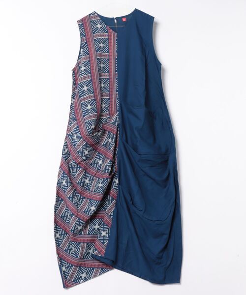 【チャイハネ】ボーランノースリーブワンピース（ワンピース）｜チャイハネ（チャイハネ）