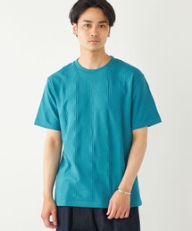 SHIPS Colors（シップス カラーズ）の「SHIPS Colors:リンクス ジャカード TEE（Tシャツ/カットソー・メンズ）」