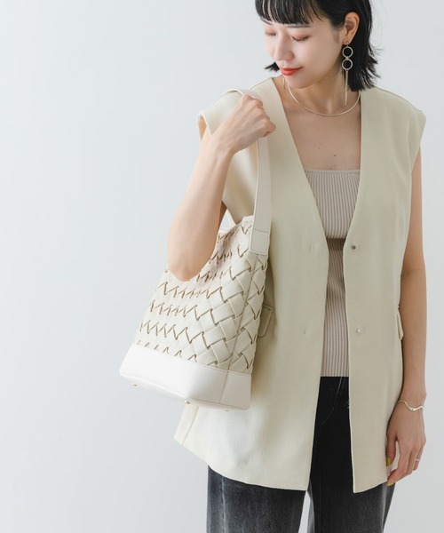 【セール】メッシュライクワンハンドルトートバッグ（トートバッグ）｜RODE SKO（ロデスコ）