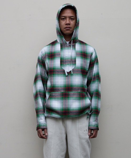 トップス BAL / PULLOVER MEXICAN HOODED SHIRT BAL パーカー 「BAL（バル）/2024春夏」PULLOVER MEXICAN HOODED