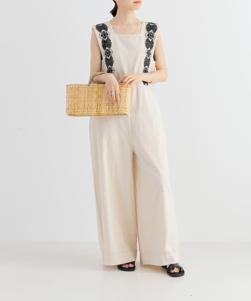 URBAN RESEARCH（アーバンリサーチ）の「ストローカゴバッグ S（ハンドバッグ・レディース・ナチュラル・-）」の3枚目の写真