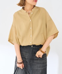 un dix cors | 光沢シアーシャツ(シャツ/ブラウス)