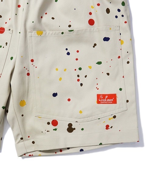 COOKMAN(クックマン)の「cookman クックマン シェフ ショートパンツ ハーフパンツ イージーパンツ フロントポケット Front pocket Sauce Splash Beige(その他パンツ・メンズ・ベージュ・MEDIUM/LARGE)」の13枚目の写真