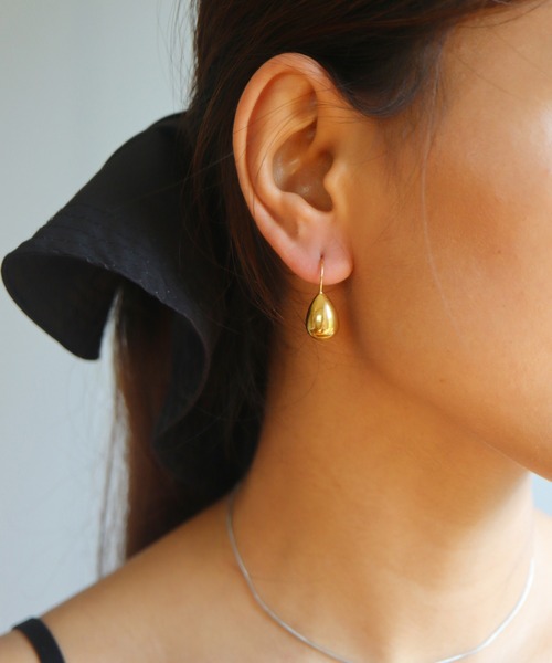 TUWAKRIM ドロップフックピアス