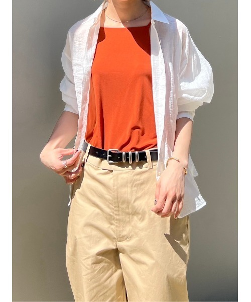 BLACK BY MOUSSY（ブラックバイマウジー）の「loop design belt(ループデザインベルト)（ベルト・レディース・ブラック・FREE）」の14枚目の写真