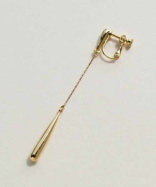 GOLDY（ゴールディ）の「スレンダー ライン ロング イヤリング（イヤリング・レディース・シルバー/ゴールド・FREE）」の4枚目の写真