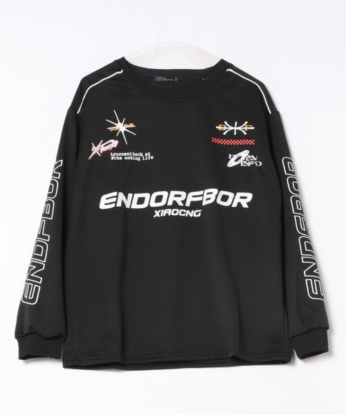 almo(アルモ)の「ゲームシャツ(BL)(Tシャツ/カットソー・レディース・ホワイト/ブラック・LARGE/MEDIUM)」の7枚目の写真